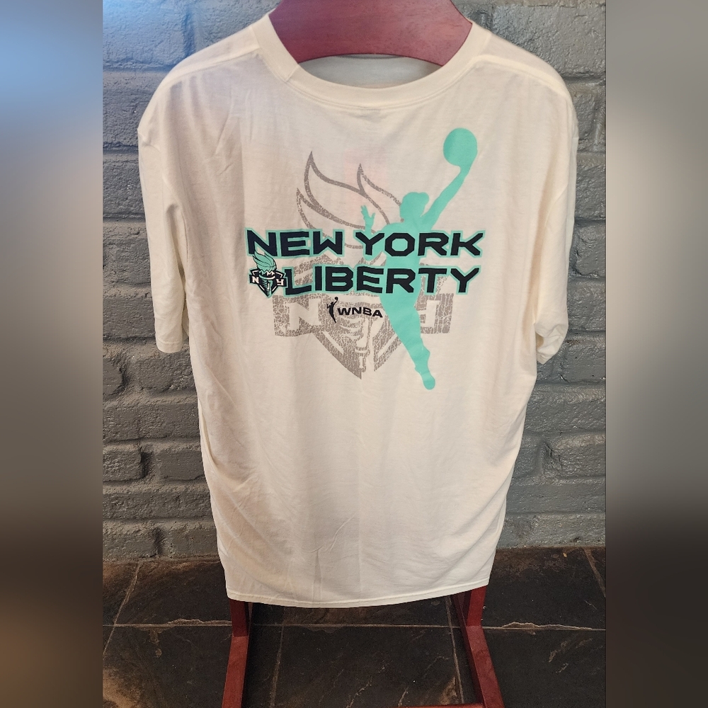 New York Libery WNBA Tshirt Men's 3xl Ionescu Stewart Jones NWT - Picture 2 of 6